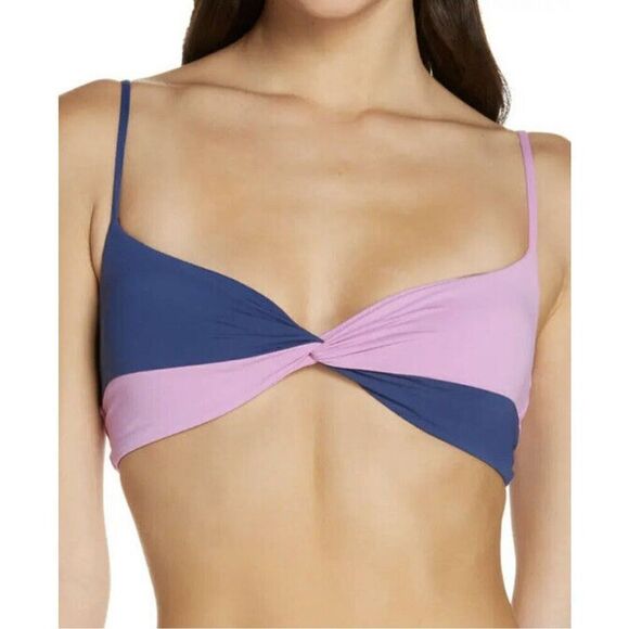 New. L*SPACE iris blue and pink bikini top. XS. Retails $110 - Picture 4 of 16